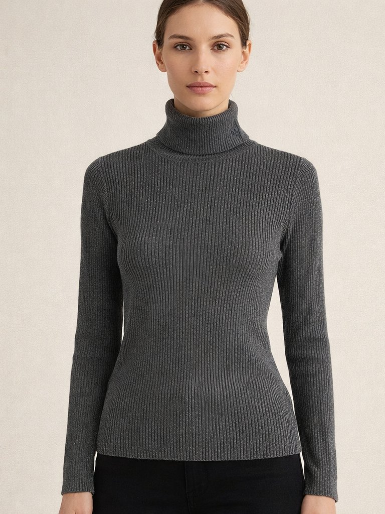Polo Ralph Lauren Ribbed Turtleneck Sweater Cotton Size Sp